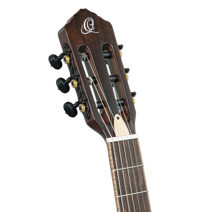 RTPDLX-ACA, modèle TourPlayer, EQ Magus X, corps okoumé, table acacia, sillet 48 mm, housse, dégradé brillant
