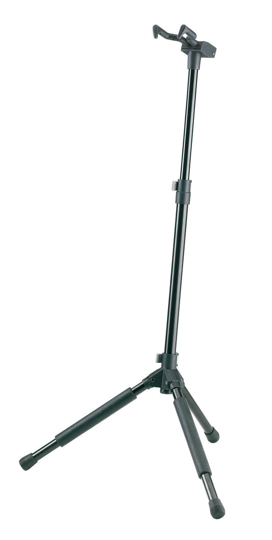 Modèle MEMPHIS PRO, toutes guitares, système de maintien breveté, pieds avec mousses protectrices,