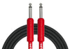 Kirlin 6M Red/Black Jack-to-Jack Cable