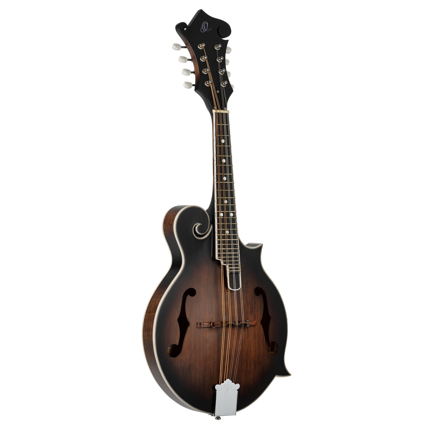 RMF30, mandoline 8 cordes style F, table épicéa, fond & éclisses érable, manche érable, whiskey burst satiné