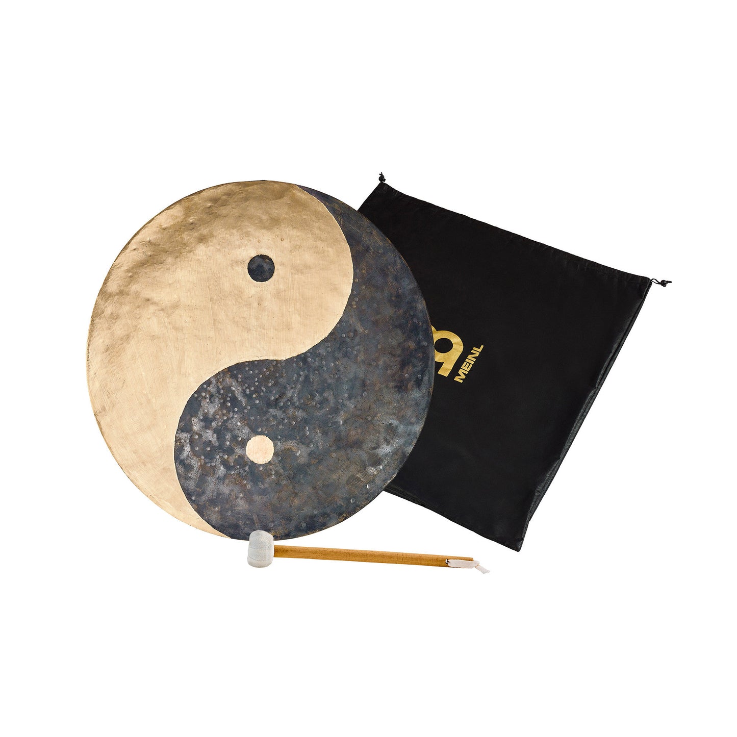 Wind gong Sonic Energy YIN & YANG 12" (30cm) alliage spécial de bronze, fabrication traditionnelle, mailloche et housse incluses