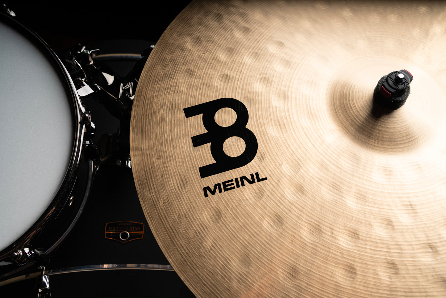 Ride Traditional 24" Extra Hammered, Alliage bronze B20, Martelée à la main, Finition traditionnelle