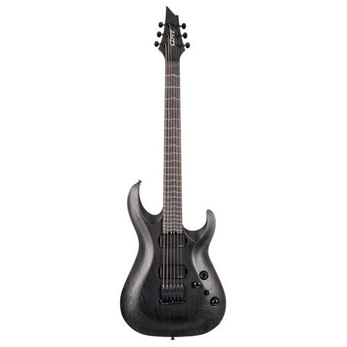 Cort KX700 True Temperament Zwart met open poriën