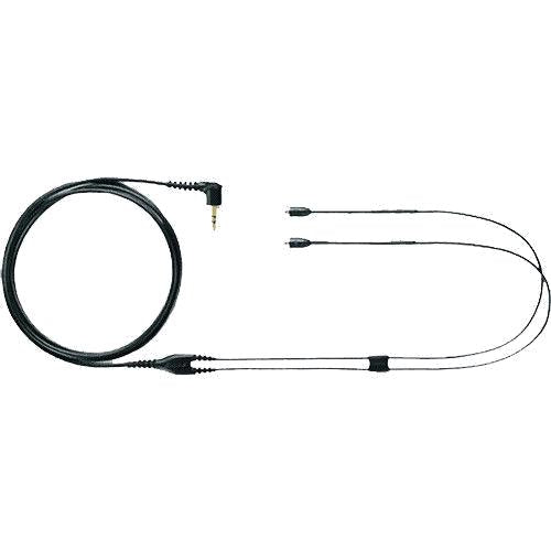 Zwarte Shure-kabel voor SE215 naar SE535