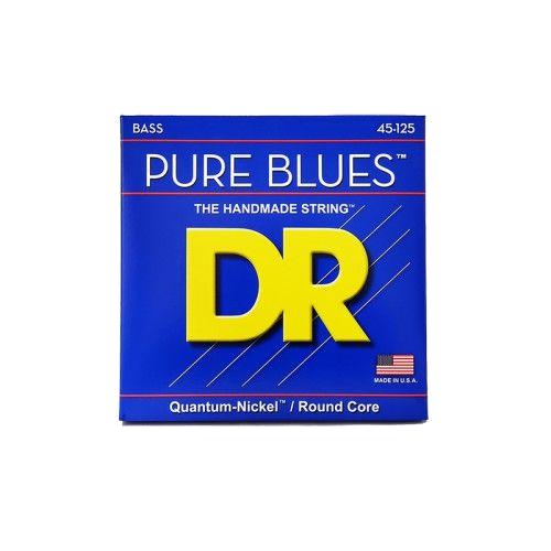 DR Pure Blues Quantum Nickel Bassnaren 5-snarig Medium 45-125