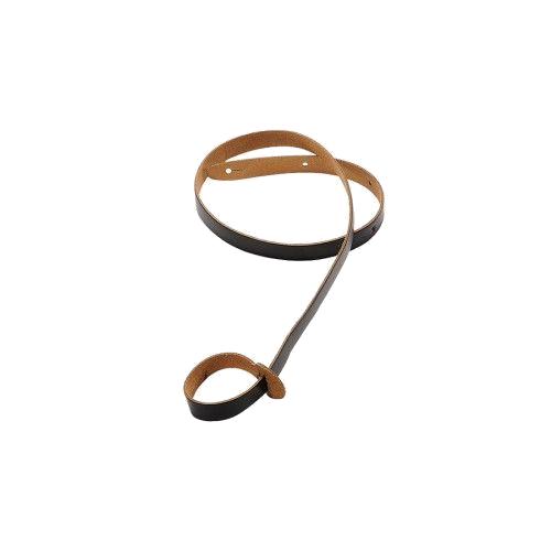 Levy's Sangle cuir pour mandoline Black