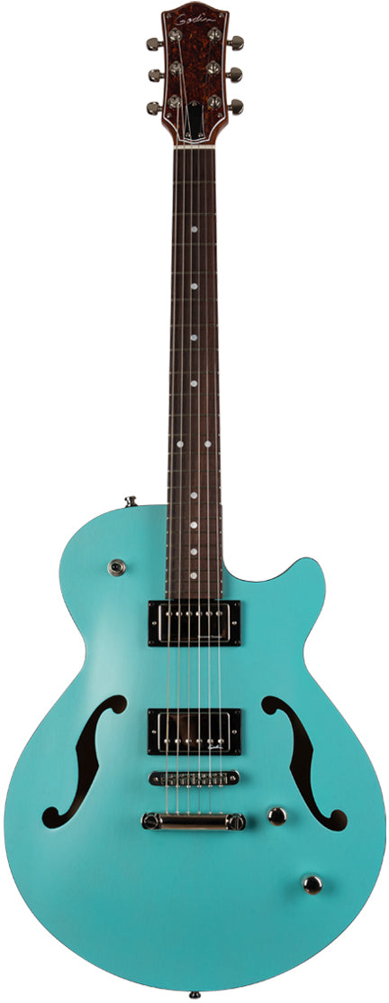 GODIN Montreal Premiere HT Laguna Blue + housse
