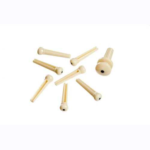 D'Addario PWPS12 Jeu de 7 chevilles ivoire