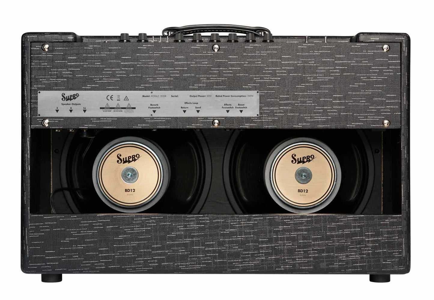 Supro Royale 212 Schwarz